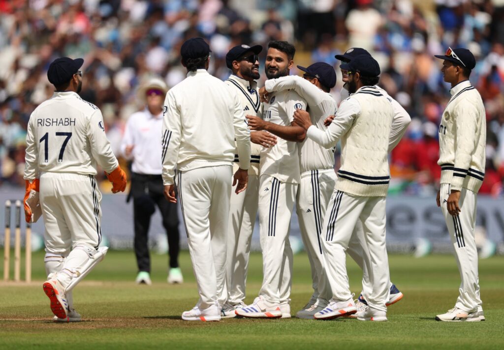 India Wins Historic Test in Edgbaston